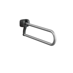 Barra ribaltabile da muro satinata 80 cm